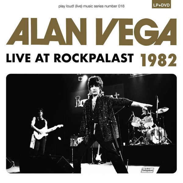Alan Vega – Live at Rockpalast, 1982 + Alan Suicide: Collision Drive 2002 (LP/DVD) 🇺🇸