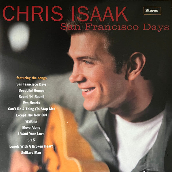 Chris Isaak – San Francisco Days (Red Vinyl) (RSD Essential) 🇺🇸