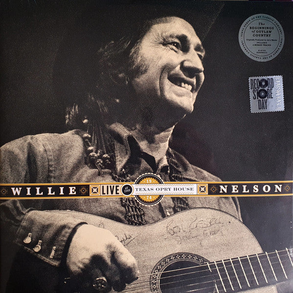 Willie Nelson – Live at the Texas Opry House 1974 (2LP) (RSD) 🇺🇸