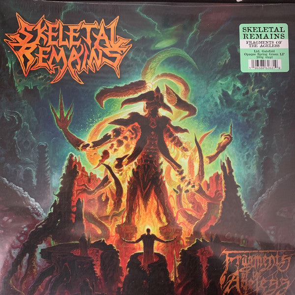 Skeletal Remains – Fragments of the Ageless  (Opaque Spring Green Vinyl) 🇺🇸