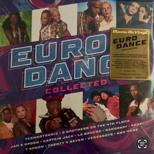 Various Artists – Eurodance Collected (Translucent Blue/translucent Red Vinyl/2lp/180g) 🇺🇸