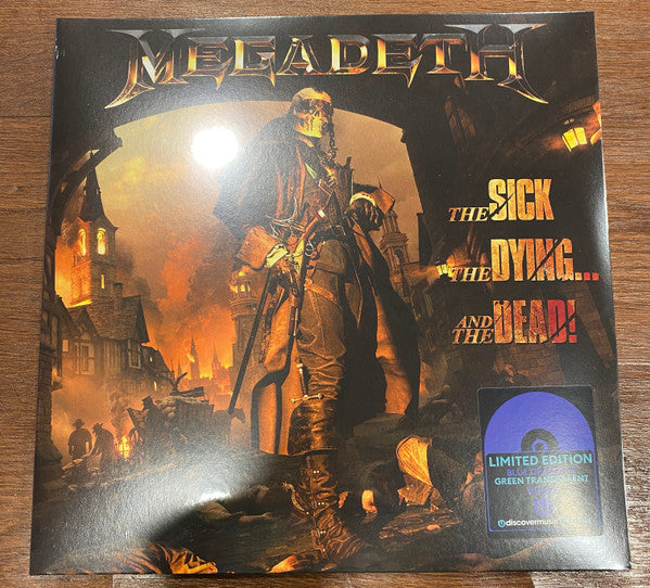 Megadeth – Sick, the Dying...and the Dead! (Blue Opaque & Green Translucent Vinyl/2LP) 🇺🇸