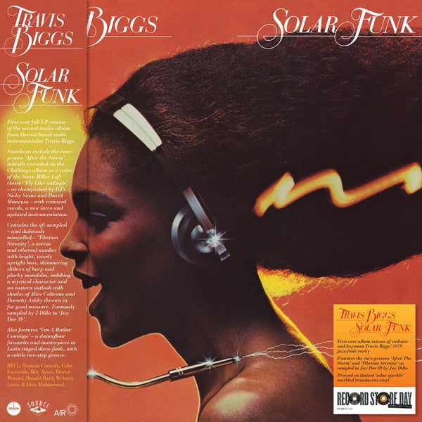 Travis Biggs – Solar Funk (Solar Speckle Vinyl) (RSD) 🇺🇸