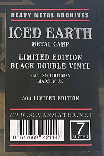 Iced Earth – Metal Camp (2LP/Import) 🇺🇸
