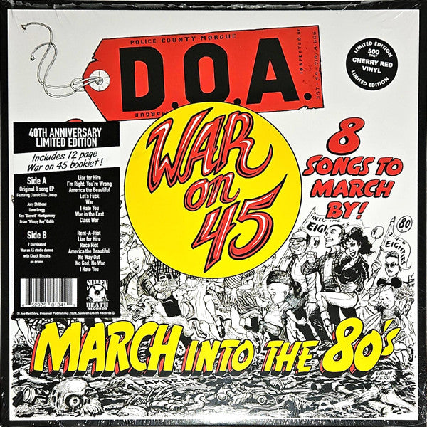 Doa – War on 45 (40TH Anniversary/Red Vinyl) 🇺🇸