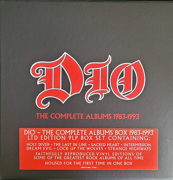 Dio – Complete Albums 1983-1993 (7LP) 🇺🇸