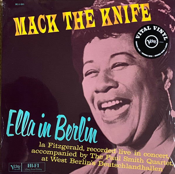 Ella Fitzgerald – Mack the Knife: Ella in Berlin 🇺🇸