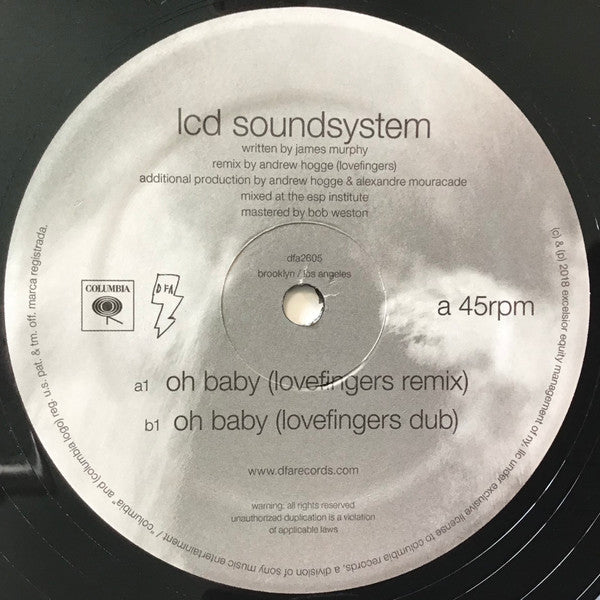 Lcd Soundsystem – Oh Baby (Lovefingers Remixes) 🇺🇸