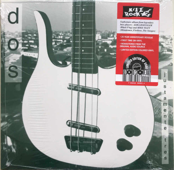 Dos – Justamente Tres (Teal Vinyl/DL Card) (RSD) 🇺🇸