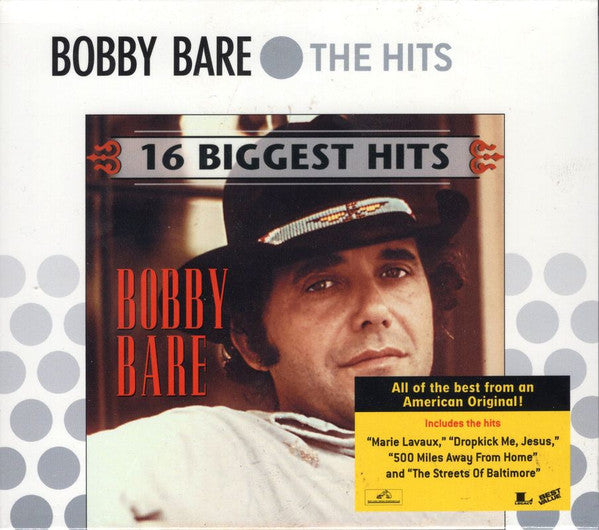 Bobby Bare – 16 Biggest Hits [CD Nuevo] 💿 🇺🇸