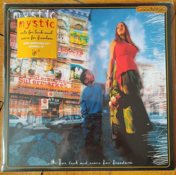 Mystic – Cuts for Luck & Scars for Freedom (Black Ice Vinyl/Ruby Red 7INCH) (I) 🇺🇸