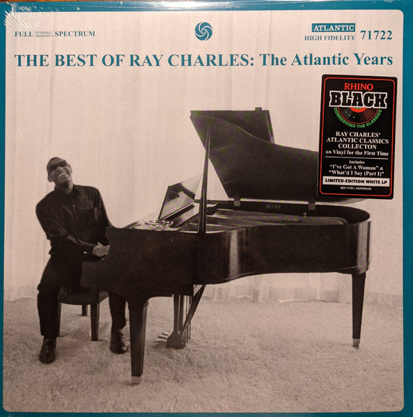 Ray Charles – Best of Ray Charles: the Atlantic Years (2LP/White Vinyl) 🇺🇸