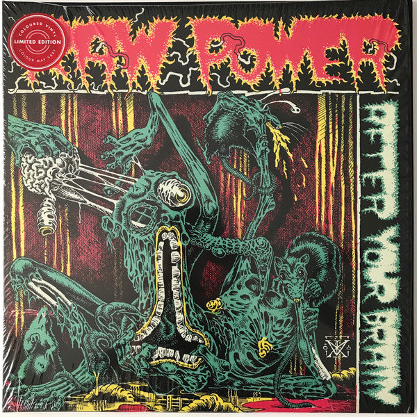 Raw Power – After Your Brain (White / Red Splatter Vinyl) 🇺🇸