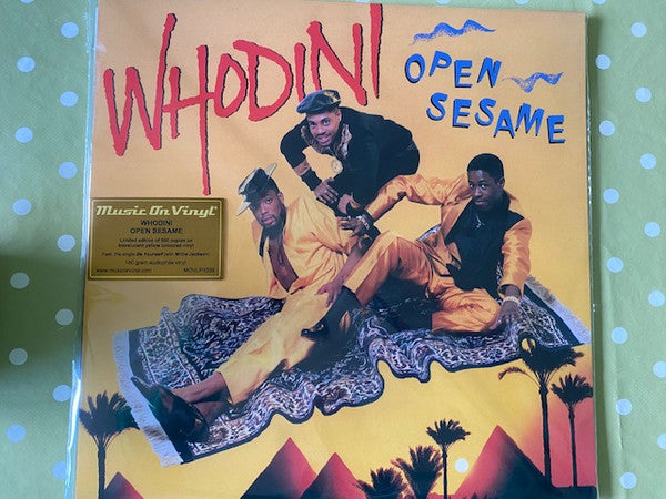 Whodini – Open Sesame (Translucent Yellow Vinyl/180G) 🇺🇸