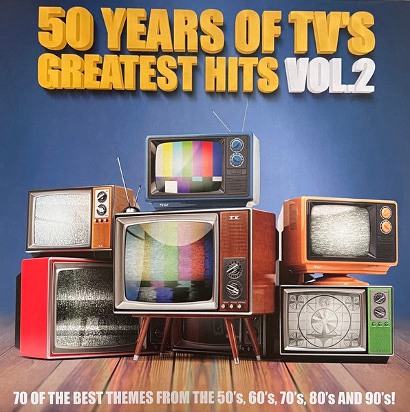 Various Artists – 50 Years of Tv's Greatest Hits, VOL. 2 (2LP/Splatter Vinyl) (RSD) 🇺🇸