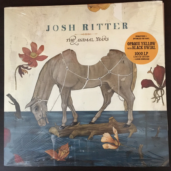 Josh Ritter – Animal Years (Yellow W/ Black Swirl Vinyl) 🇺🇸