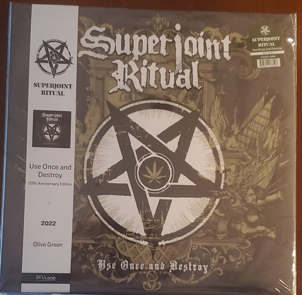 Superjoint Ritual – Use Once & Destroy (20TH Anniversary Edition/2LP/Green Vinyl) 🇺🇸