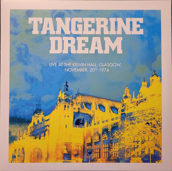 Tangerine Dream – Live at the Kelvin Hall, Glasgow 1974: 50TH Anni (2LP/Obi Side Spine/Blue & Yellow Vinyl) (RSD) 🇺🇸