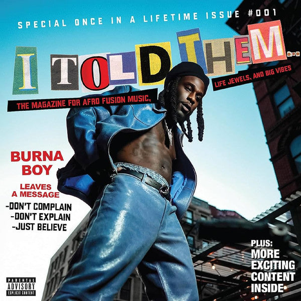 Burna Boy – I Told Them... 🇺🇸