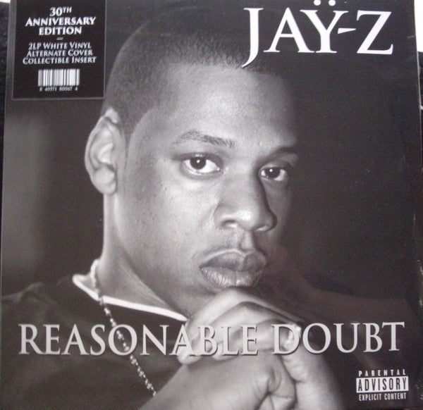 Jay-z – Reasonable Doubt (White Vinyl) (2LP) 🇺🇸