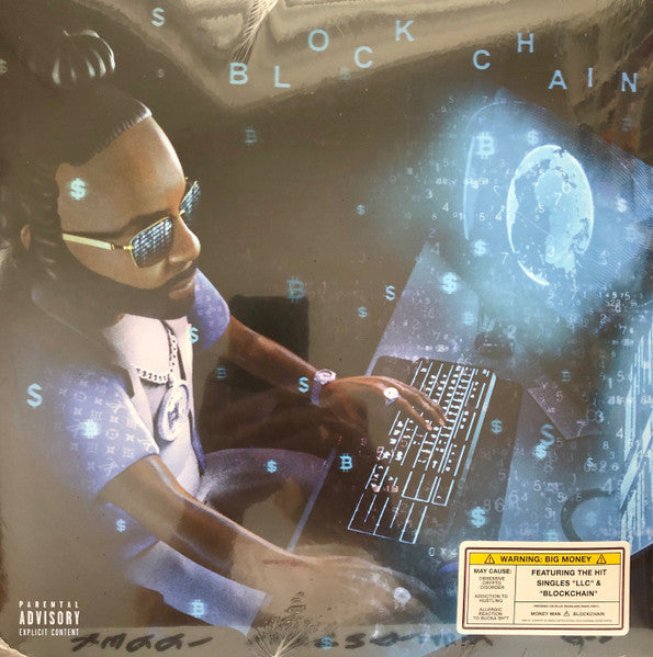 Money Man – Blockchain (Blue Seaglass Wave Vinyl) 🇺🇸