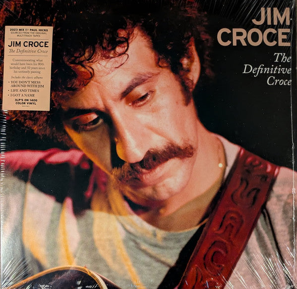 Jim Croce – Definitive Croce (Bone/Sky Blue/Tangerine Vinyl/3LP) 🇺🇸