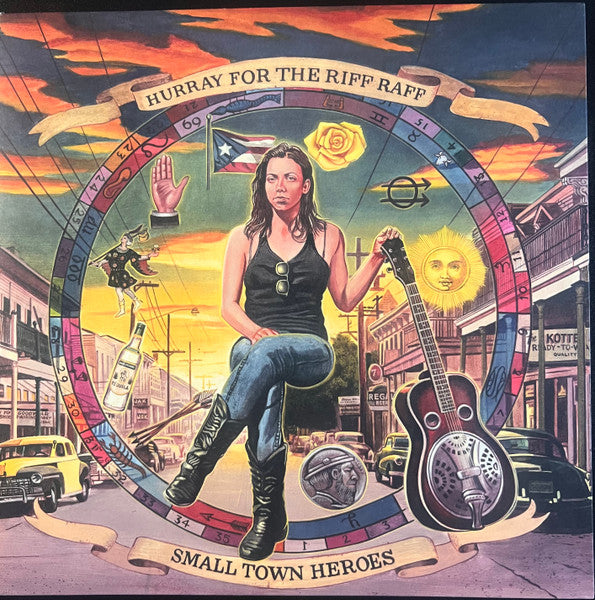 Hurray for the Riff Raff – Small Town Heroes (Pink Acid Wash Vinyl) 🇺🇸