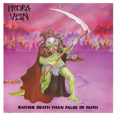 Hydra Vein – Rather Death than False of Faith (2LP/Purple/Clear Splatter Vinyl) 🇺🇸