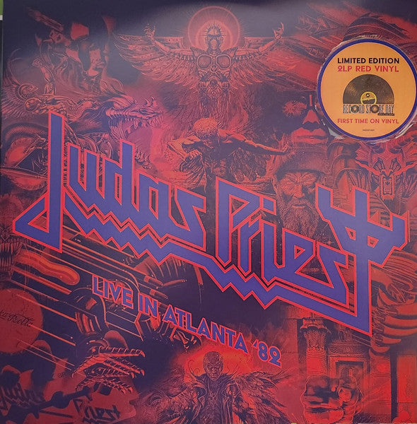 Judas Priest – Live in Atlanta '82 (2LP/140G/Red Vinyl) (RSD) 🇺🇸