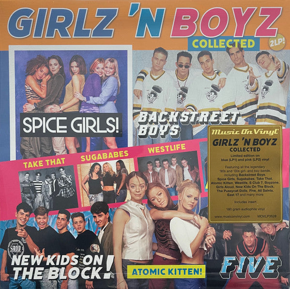 Various Artists – Girlz 'N Boyz Collected (2LP/BLUE & Pink Vinyl/180g) 🇺🇸