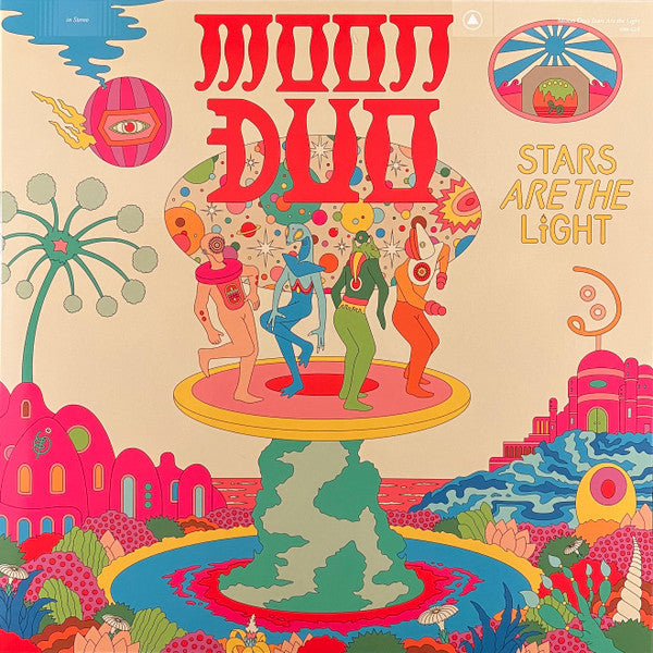 Moon Duo – Stars Are the Light (Neon Pink Vinyl) 🇺🇸
