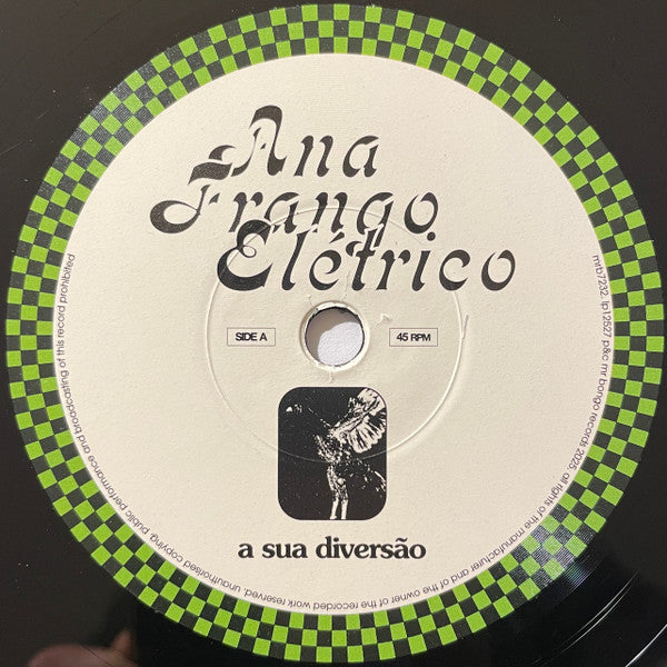 Ana Frango Eletrico – Sua Diversao / Nao Tem Nada Nao 🇺🇸