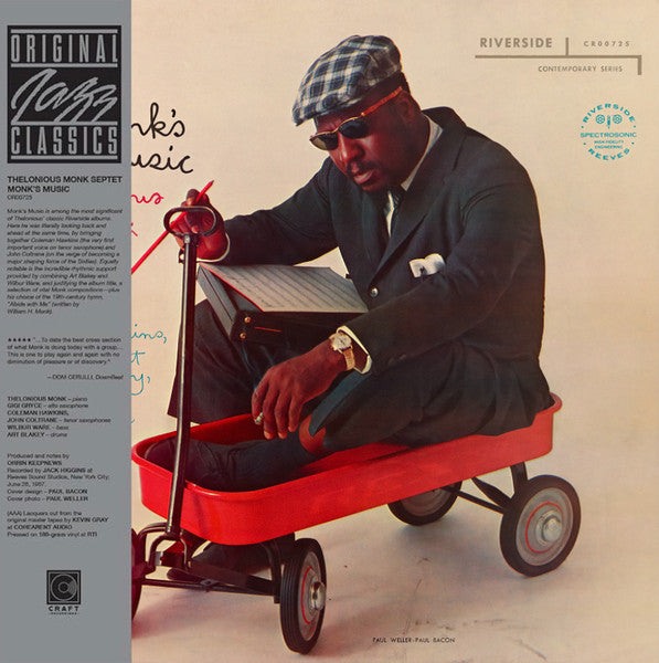 Thelonious Septet Monk – Monk's Music (Original Jazz Classics Series) (MONO Edition Vinyl) 🇺🇸