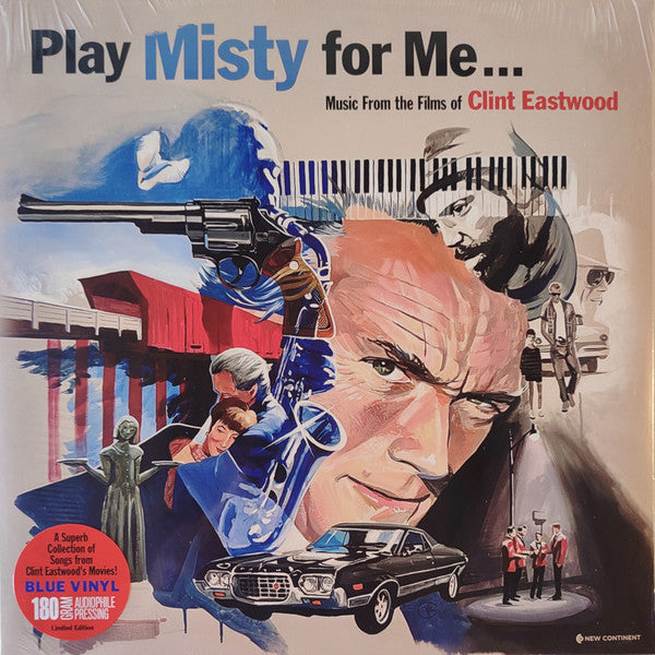 Various Artists – Play Misty for Me - Music from the Films of Clint Eastwood (Blue Vinyl) 🇺🇸