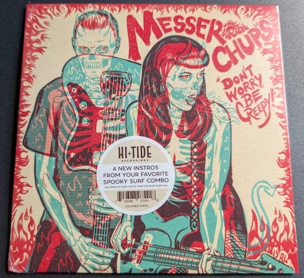 Messer Chups – Dont Worry, Be Creepy (Colored 7INCH) 🇺🇸