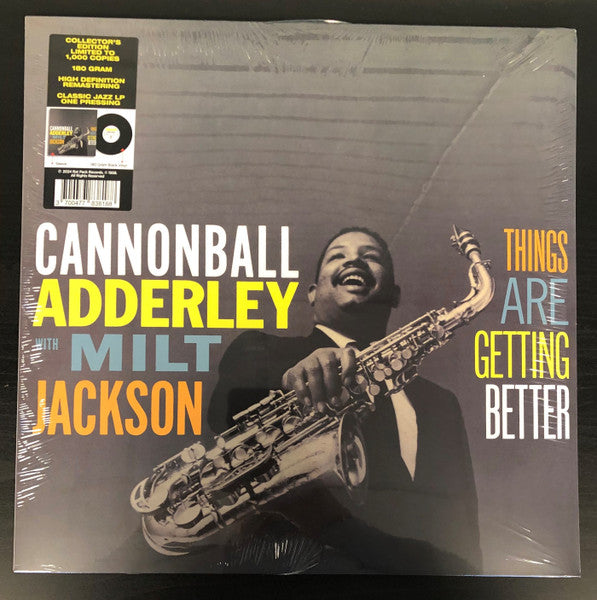 Cannonball Adderley With Milt Jackson – Things Are Getting Better 🇺🇸
