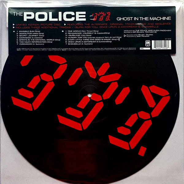 Police – Ghost in the MacHine (Picture Disc) 🇺🇸