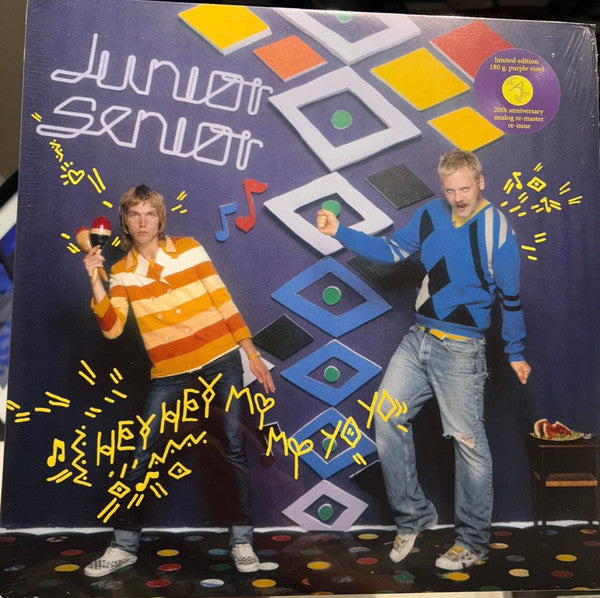 Junior Senior – Hey Hey My My Yo Yo (Purple Vinyl) 🇺🇸
