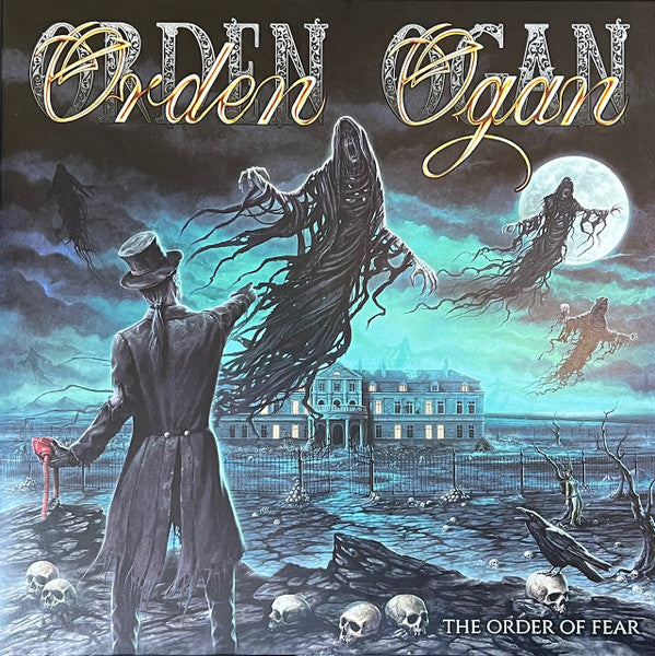 Orden Ogan – Order of Fear (Clear Turquoise Vinyl/Gatefold) 🇺🇸