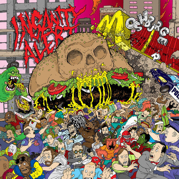 Insanity Alert – Moshburger (Transparent Orange Vinyl) 🇺🇸
