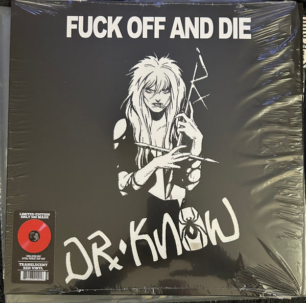 Dr. Know – Fuck Off & Die (Red Vinyl) 🇺🇸