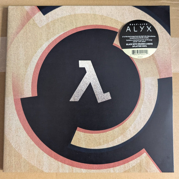 Valve – Half-life: Alyx (Official Game OST) (2LP/Black W/ Orange Clear Splatter Vinyl) 🇺🇸