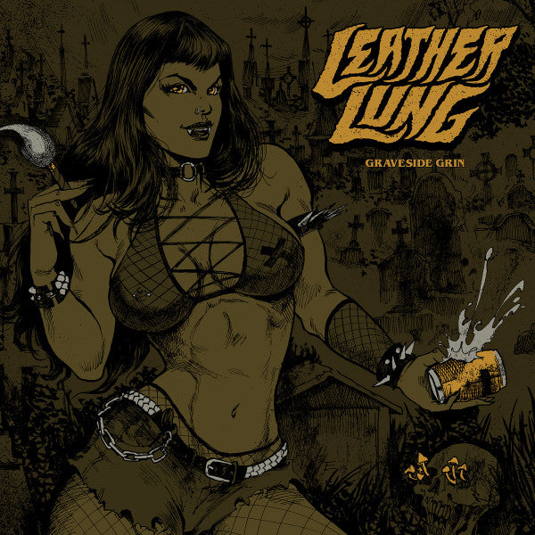 Leather Lung – Graveside Grin (Solid Yellow Vinyl) 🇺🇸