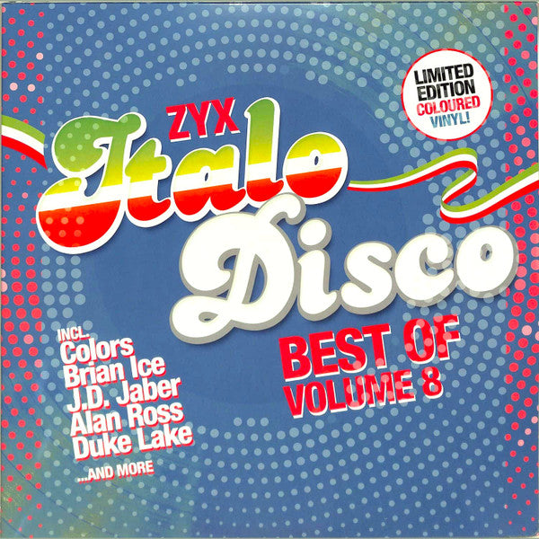 Various Artists – Zyx Italo Disco: Best of Vol. 8 (2LP/BLUE/PINK Marble Vinyl) 🇺🇸