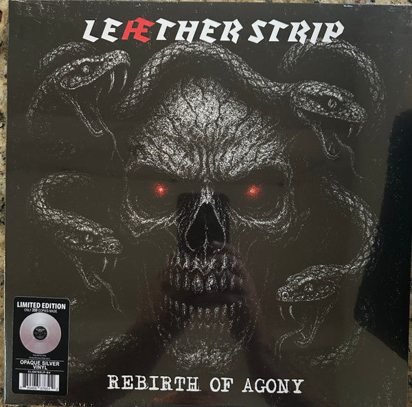 Leaether Strip – Rebirth of Agony (Silver Vinyl) 🇺🇸