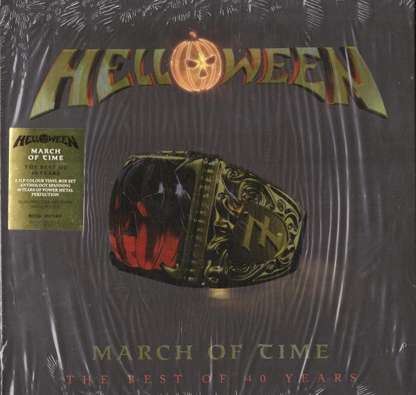 Helloween – March of Time (the Best of 40 Years) (Red Vinyl/5LP) 🇺🇸