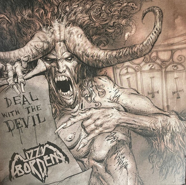Lizzy Borden – Deal with the Devil (Clear W/ Warm Gray Marbled Vinyl) 🇺🇸