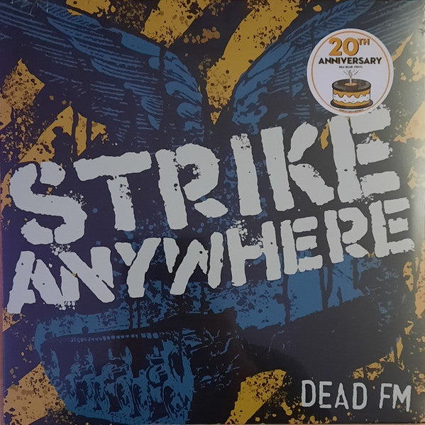 Strike Anywhere – Dead Fm (Blue Vinyl) 🇺🇸