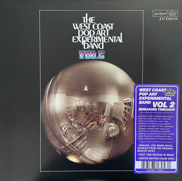 West Coast Pop Art Experimental Band – VOL. 2 (Color Vinyl) 🇺🇸