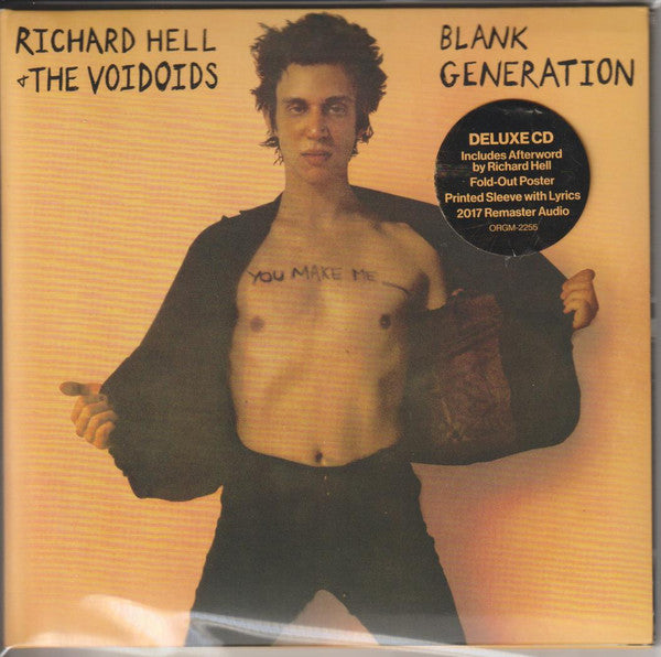 Richard Hell – Blank Generation (Deluxe/Remaster) [CD Nuevo] 💿 🇺🇸